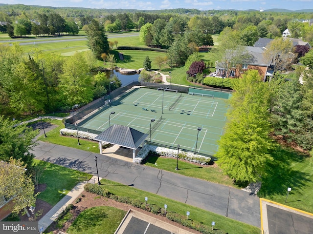 aerial view