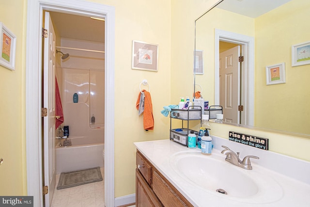 105 Fairfield Dr, Winchester, VA 22602 - bathroom featuring vanity and tub / shower combination
