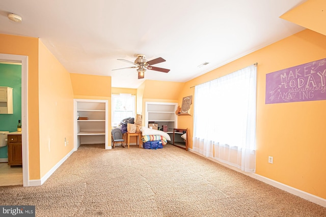 105 Fairfield Dr, Winchester, VA 22602 - carpeted bedroom featuring baseboards and a ceiling fan