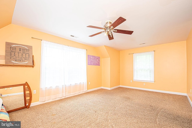 105 Fairfield Dr, Winchester, VA 22602 - carpeted spare room featuring a ceiling fan and baseboards