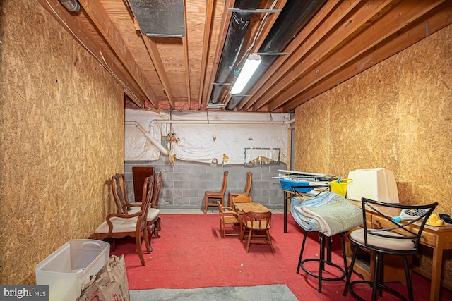 105 Fairfield Dr, Winchester, VA 22602 - view of unfinished basement