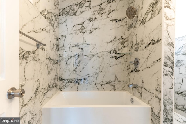 full bathroom with shower / bathing tub combination