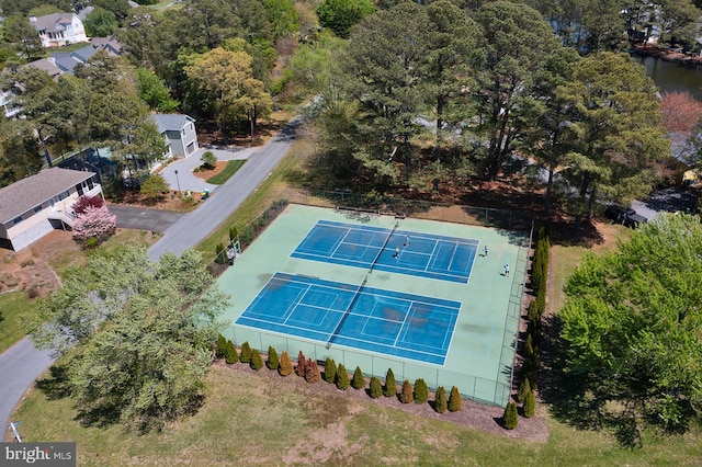 drone / aerial view