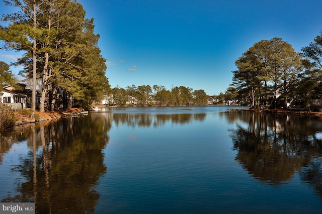 property view of water