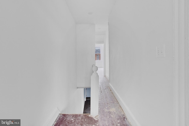 interior space featuring an upstairs landing