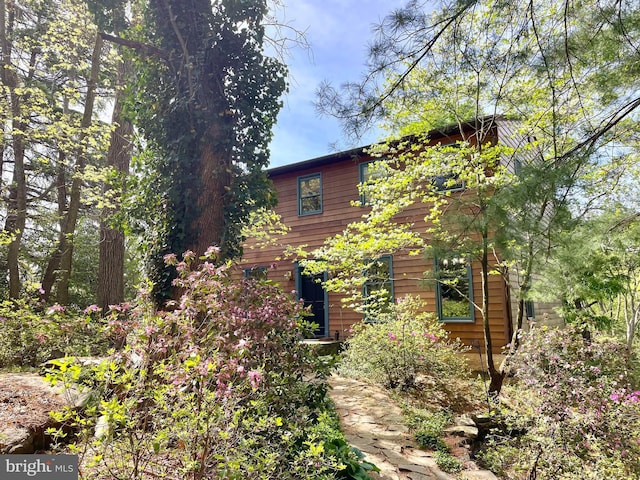 view of side of home