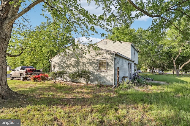 view of property exterior