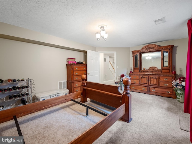 114 New Market Dr, Stephens City, VA 22655 - bedroom with carpet and a textured ceiling