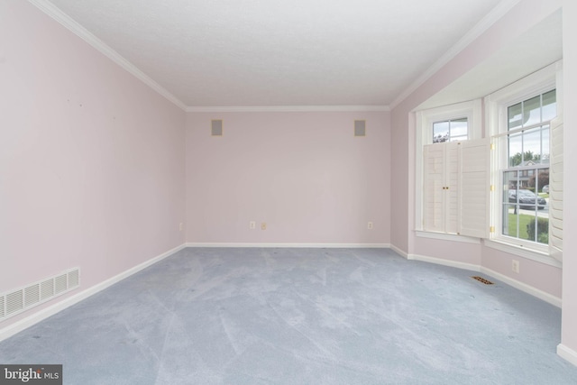 729 Rosecroft Ct, Forest Hill, MD 21050 - empty room featuring carpet flooring, ornamental molding, and baseboards