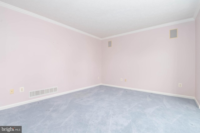 729 Rosecroft Ct, Forest Hill, MD 21050 - carpeted empty room featuring crown molding and baseboards