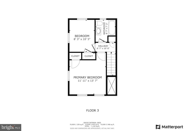 371 Chaplin St SE, Washington, DC 20019 - floor plan / room layout