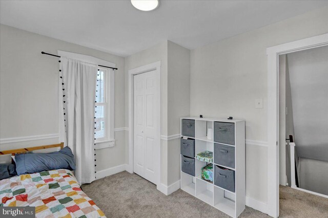 304 Charles Rd, Lancaster, PA 17603 - carpeted bedroom with baseboards and a closet