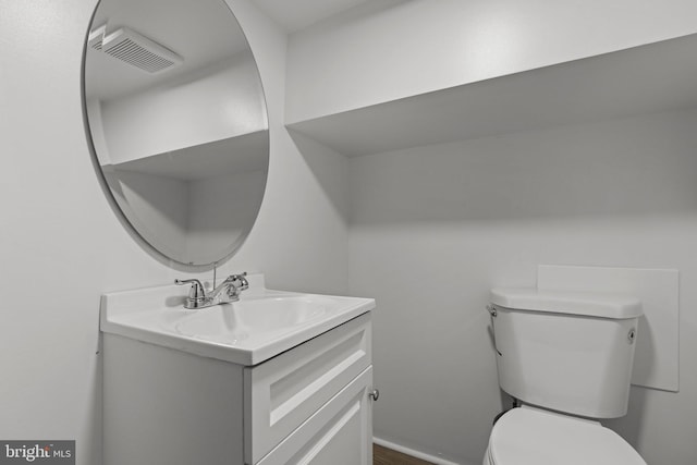 1213 Washington Blvd, Baltimore, MD 21230 - half bathroom with toilet and vanity