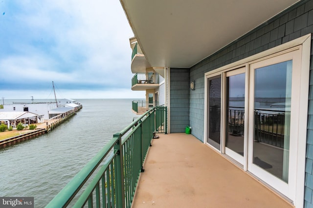 1 Dock St Unit 203, Crisfield, MD 21817 - balcony with a water view