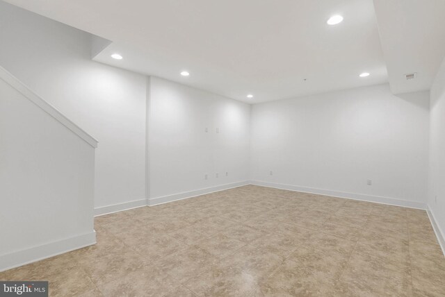 740 S Columbus Blvd Unit 74, Philadelphia, PA 19147 - finished below grade area with recessed lighting and baseboards
