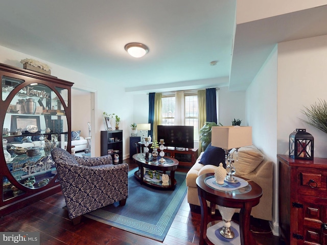 4408 1st Pl NE Unit 14, Washington, DC 20011 - living area with wood finished floors