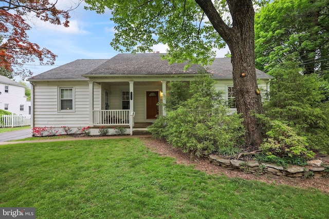 1218 Lower Ferry Rd, Ewing, NJ 08618 - view of front of house featuring covered porch and a shingled roof