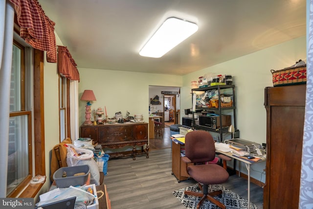 505 Deibler Rd, Pennsylvania Furnace, PA 16865 - office area with wood finished floors