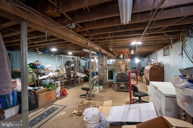 505 Deibler Rd, Pennsylvania Furnace, PA 16865 - unfinished basement with heating fuel