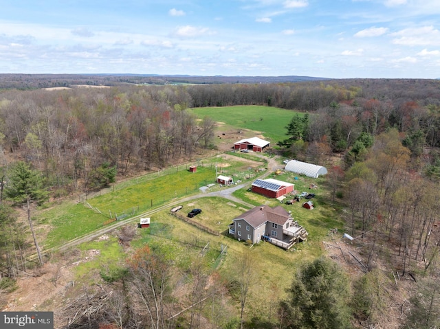 505 Deibler Rd, Pennsylvania Furnace, PA 16865 - birds eye view of property featuring a view of trees and a rural view