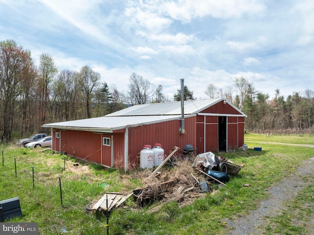 505 Deibler Rd, Pennsylvania Furnace, PA 16865 - view of pole building featuring fence