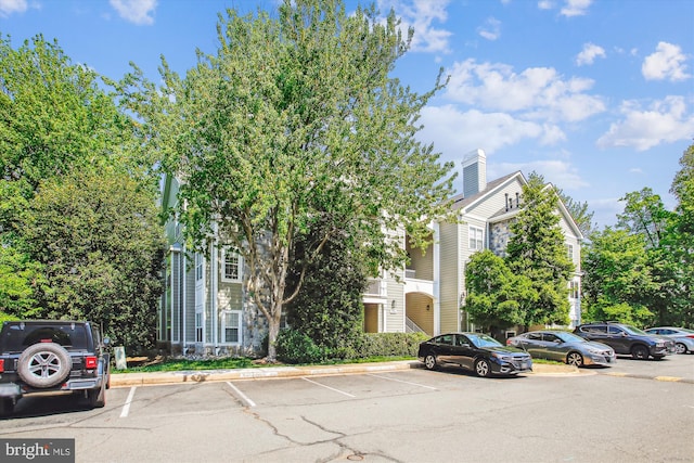 1704 Lake Shore Crest Dr Unit 32, Reston, VA 20190 - view of front of house with uncovered parking