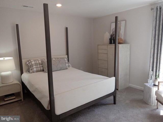 16497 Northwestern Pike, Augusta, WV 26704 - carpeted bedroom with visible vents and recessed lighting
