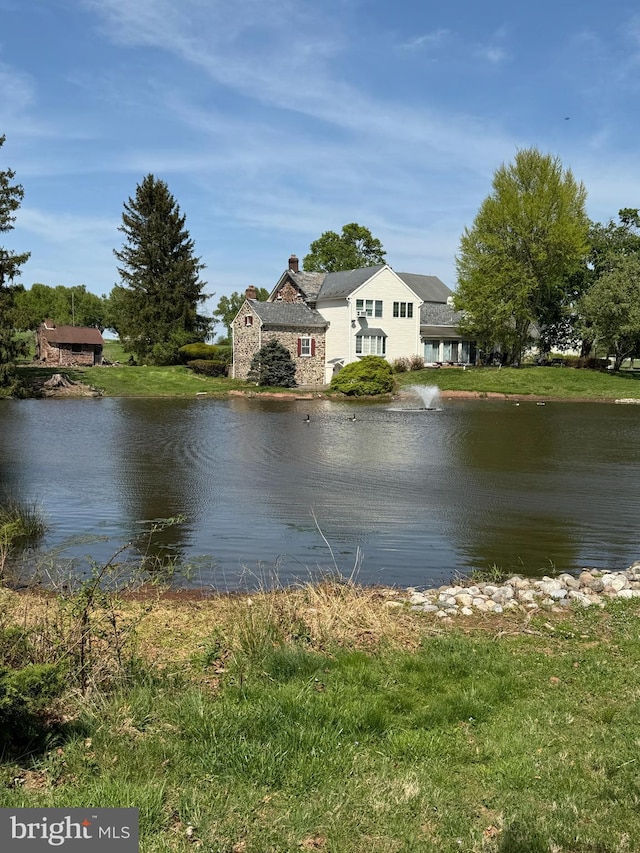 property view of water