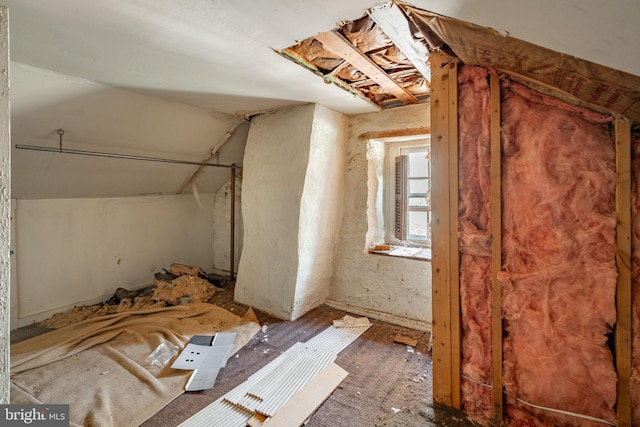 view of bonus room