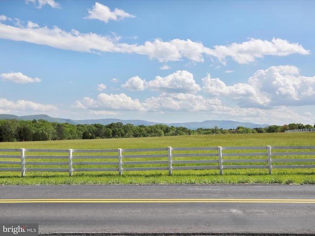 1691 Wakeman Mill Rd, Front Royal, VA 22630 - view of road with a rural view and a mountain view