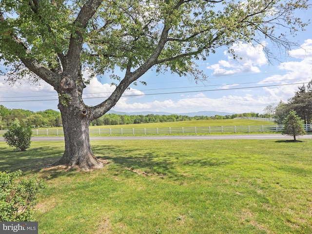 1691 Wakeman Mill Rd, Front Royal, VA 22630 - view of yard with fence and a rural view