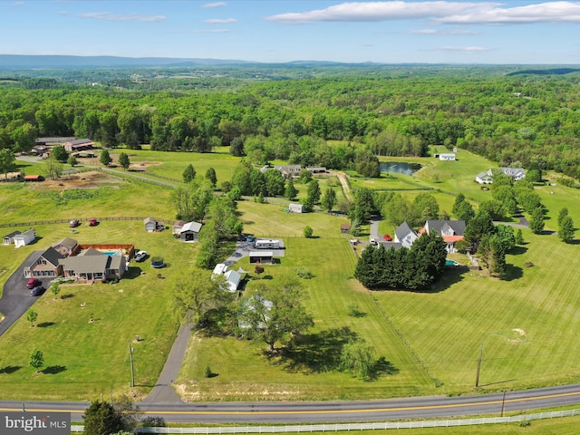 1691 Wakeman Mill Rd, Front Royal, VA 22630 - aerial view with a rural view and a forest view