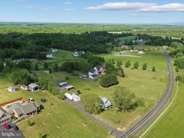 1691 Wakeman Mill Rd, Front Royal, VA 22630 - drone / aerial view with a forest view