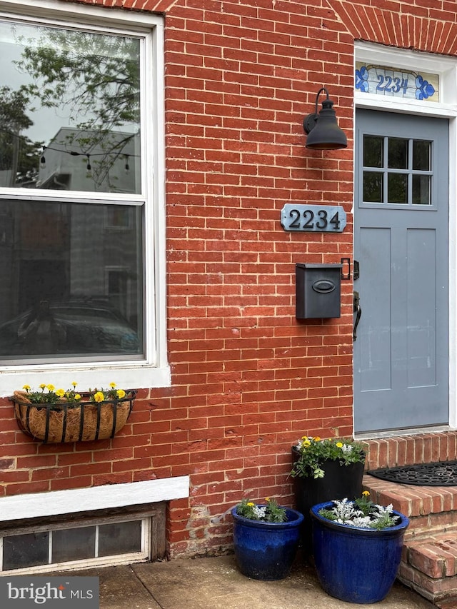 details with brick siding