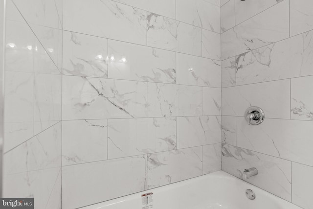 full bath with washtub / shower combination
