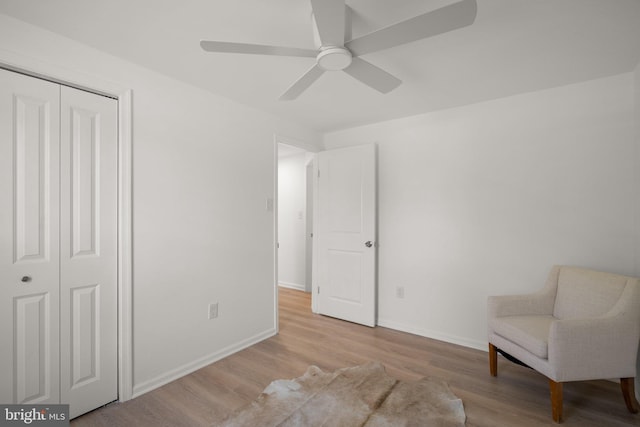 3604 Ripplingbrook Ct, Bowie, MD 20721 - unfurnished room with baseboards, ceiling fan, and wood finished floors