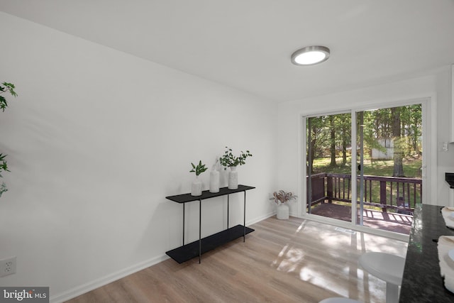 3604 Ripplingbrook Ct, Bowie, MD 20721 - entryway featuring baseboards and wood finished floors