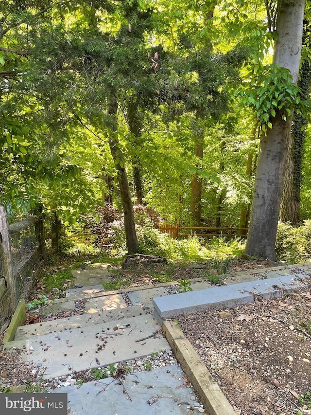 5849 Colfax Ave, Alexandria, VA 22311 - view of yard with fence and a patio