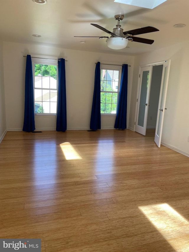 5849 Colfax Ave, Alexandria, VA 22311 - spare room with plenty of natural light, ceiling fan, and baseboards