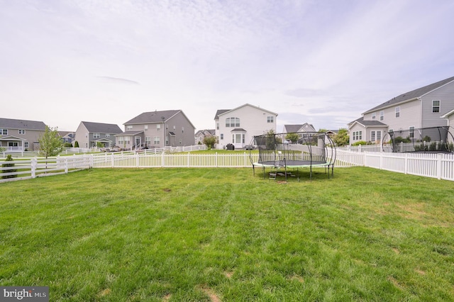 109 Manila Pl, Stephenson, VA 22656 - view of yard with a trampoline and a residential view