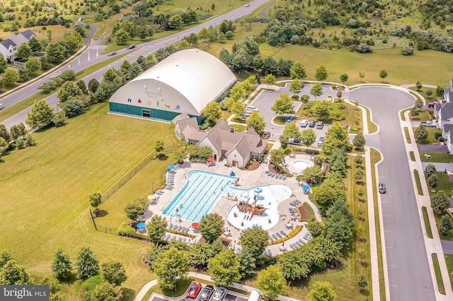 109 Manila Pl, Stephenson, VA 22656 - bird's eye view of a pool