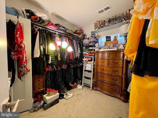 14503 Hunts Farm Rd, Brandywine, MD 20613 - walk in closet with carpet floors