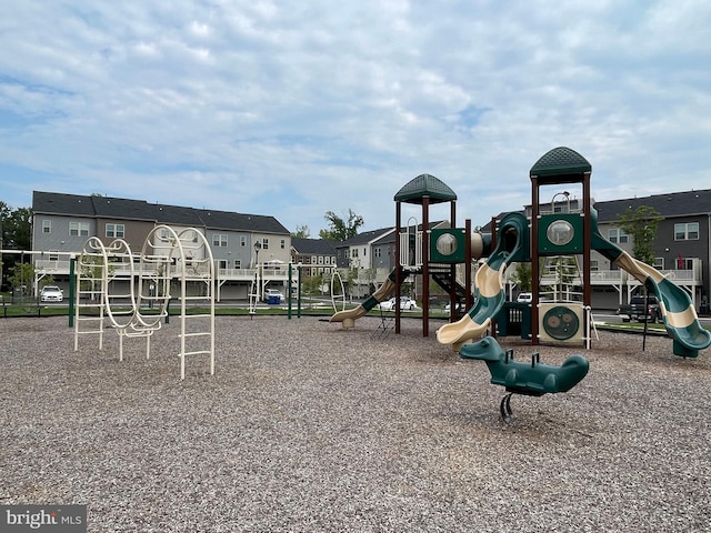 14503 Hunts Farm Rd, Brandywine, MD 20613 - communal playground with a residential view