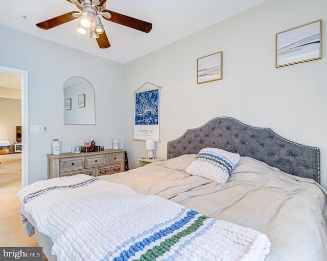 1720 Lake Shore Crest Dr Unit 35, Reston, VA 20190 - carpeted bedroom with a ceiling fan