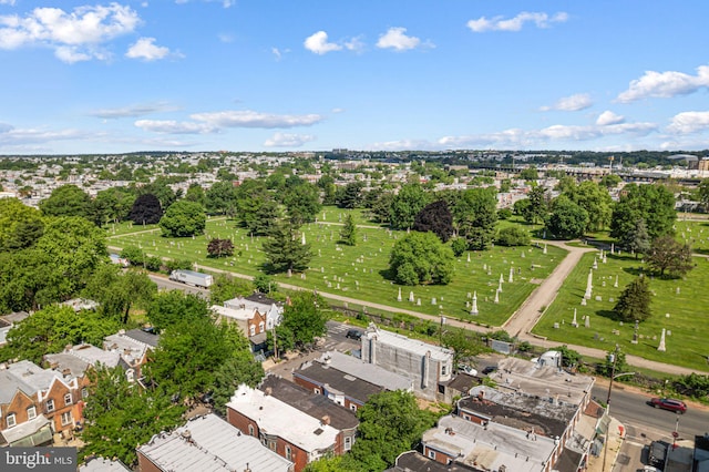 939 N 50th St, Philadelphia, PA 19131 - aerial perspective of suburban area featuring a tree filled landscape