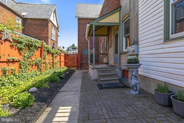 541 Madison Ave, York, PA 17404 - view of patio / terrace with fence