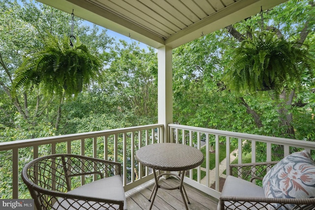 6618 Boulevard Vw Unit C1, Alexandria, VA 22307 - view of balcony