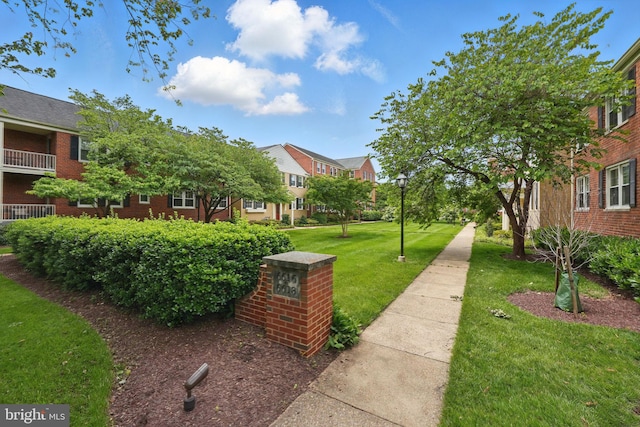 6618 Boulevard Vw Unit C1, Alexandria, VA 22307 - view of community featuring a lawn and a residential view