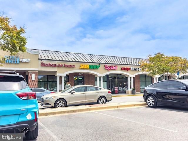 6618 Boulevard Vw Unit C1, Alexandria, VA 22307 - view of commercial property with uncovered parking