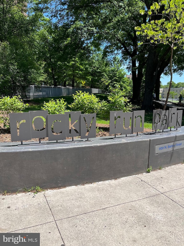 exterior view of fence